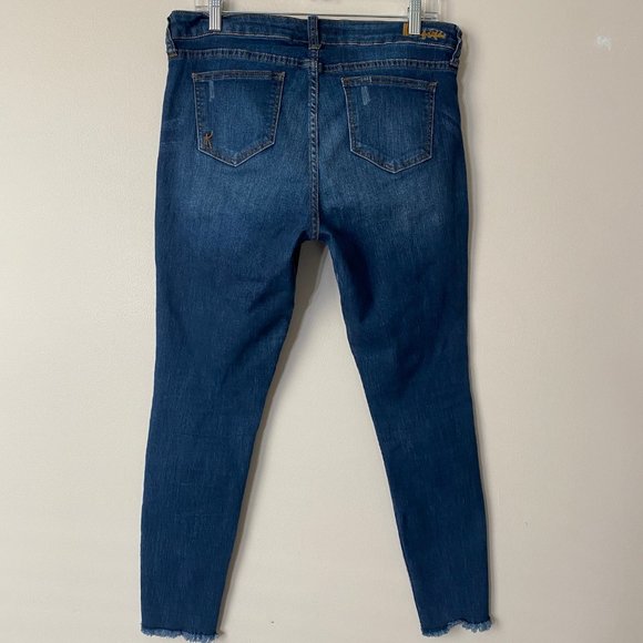 Kut from the Kloth Frayed Jeans - Picture 5 of 6